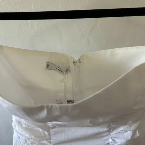 Mango Strapless Midi Dress - Picture 5 of 11